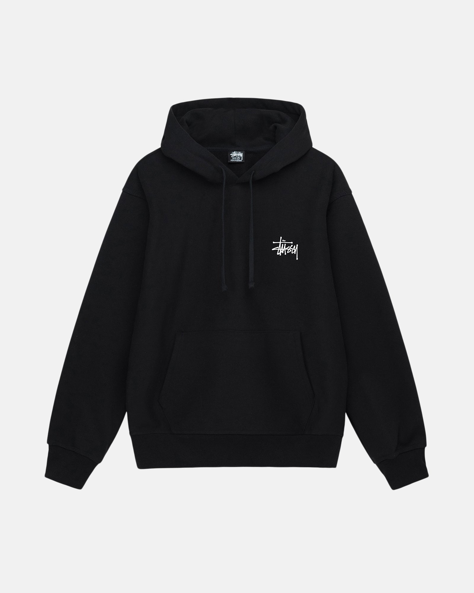 STÜSSY & BORN X RAISED LOGO ZIP HOODIE