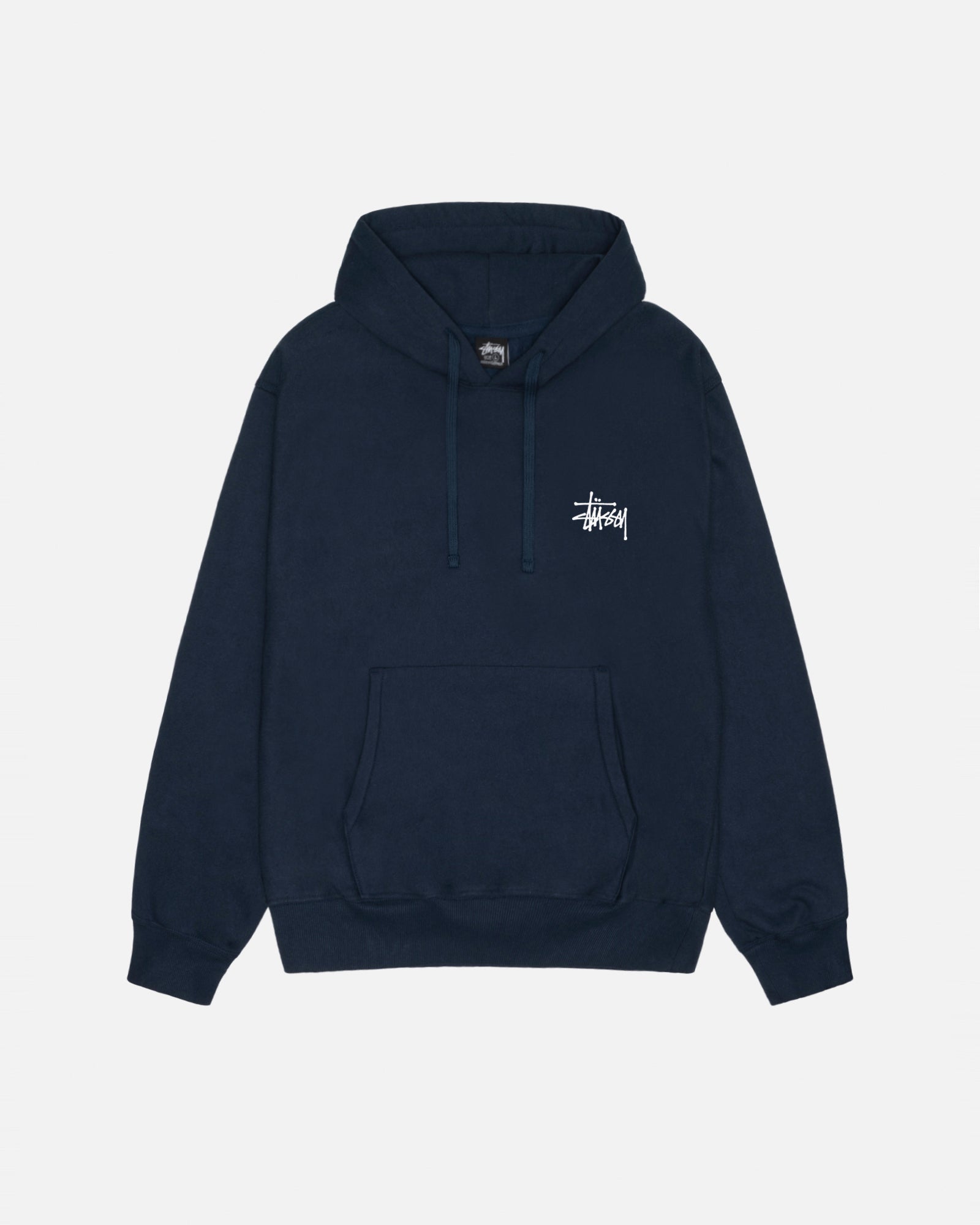 BASIC STÜSSY ZIP HOODIE
