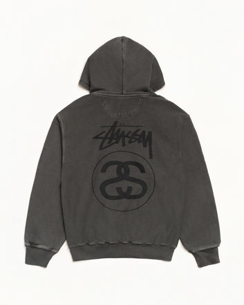 STOCK LINK ZIP HOODIE PIGMENT DYED