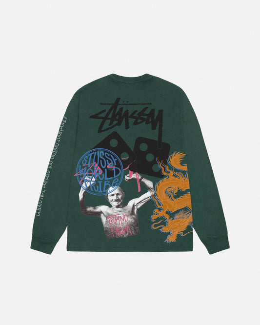 STRIKE LS TEE PIGMENT DYED